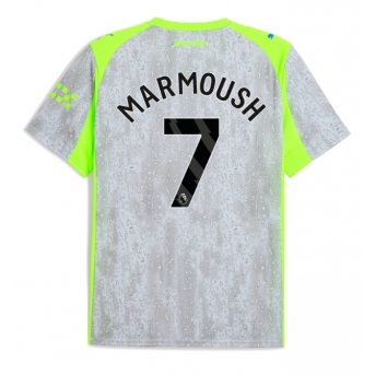 Billige Fotballdrakt Manchester City Omar Marmoush #7 Replika Tredjedrakt 2025-26 Kortermet